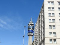 052 DSCN3062  127-metrowej wysokoÅci wieÅ¼a telewizyjna Torre Entel z 1974 roku w centrum Santiago.