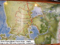 098 DSCN3429  Mapka okolic Puerto Montt i Puerto Varas - miasta zaÅoÅ¼onego w roku 1854 przez imigrantÃ³w niemieckich.