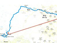 006 Kina Tybet 2018 trasa